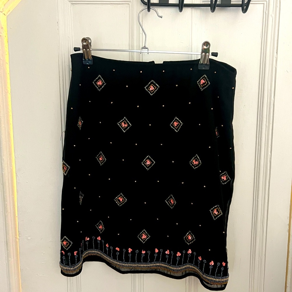Missguided beaded skirt
